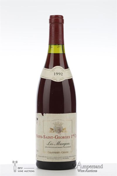 NUITS ST GEORGES LES MURGERS 1992 - Chauvenet Chopin - 1 Bottle