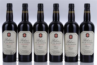 MADEIRA BELEMS VERDELHO RESERVA 1934 - Belem's - Mise en bouteille par l'Importateur - 6 Bottles