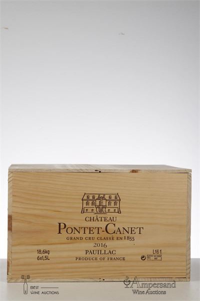 PONTET CANET 2016 - Mc - 6 Magnums - Owc 6