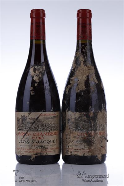 GEVREY CHAMBERTIN CLOS ST JACQUES 1998 - Armand Rousseau - 2 Bottles