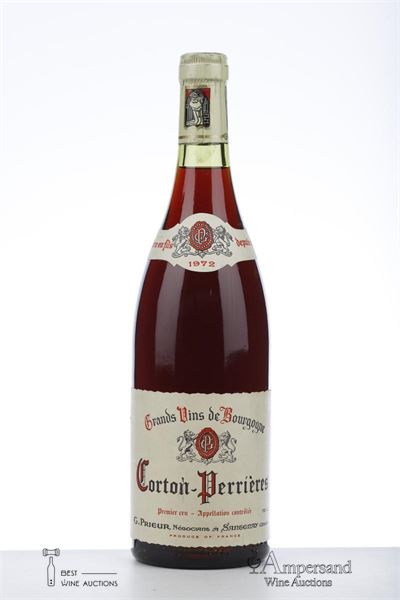 CORTON PERRIERES 1972 - G Prieur - 1 Bottle