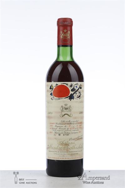 MOUTON ROTHSCHILD 1969 - Mc - 1 Bottle