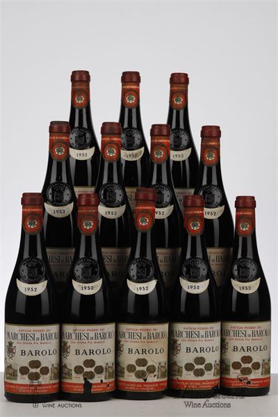 BAROLO 1952 - Marchesi di Barolo - 12 Bottles
