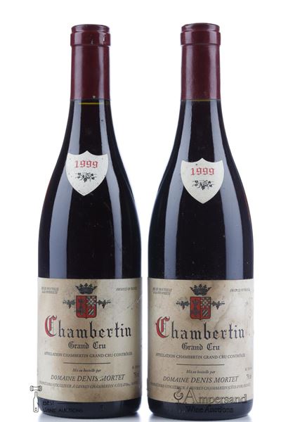 CHAMBERTIN 1999 - Denis Mortet - 2 Bottles