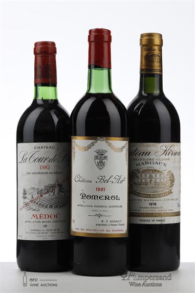 MIXED LOT BORDEAUX NV - Mc - 3 Bottles