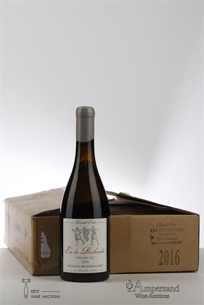 PULIGNY MONTRACHET LES FOLATIERES EN LA RICHARDE 2016 - Benoit Ente - 6 Bottles - Oc 6