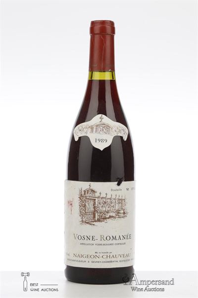 VOSNE ROMANEE 1989 - Naigeon Chauveau - 1 Bottle