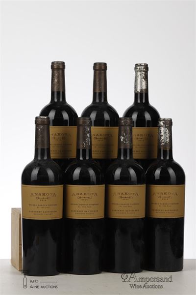 HELENA DAKOTA VINEYARD CABERNET SAUVIGNON 2014 - Anakota - 7 Bottles