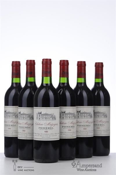 MAZEYRES 1992 - Mc - 6 Bottles
