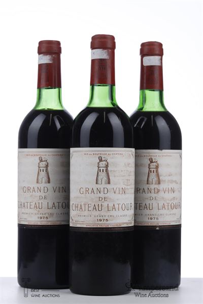 LATOUR 1975 - Mc - 3 Bottles