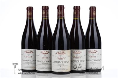POMMARD RUGIENS 1995 - Le Royer Girardin - 5 Bottles