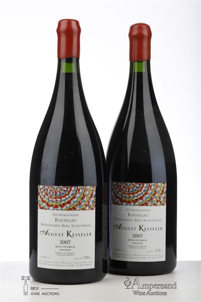 RUDESHEIMER BERG SCHLOSSBERG SPATBURGUNDER 2007 - August Kesseler - 2 Magnums