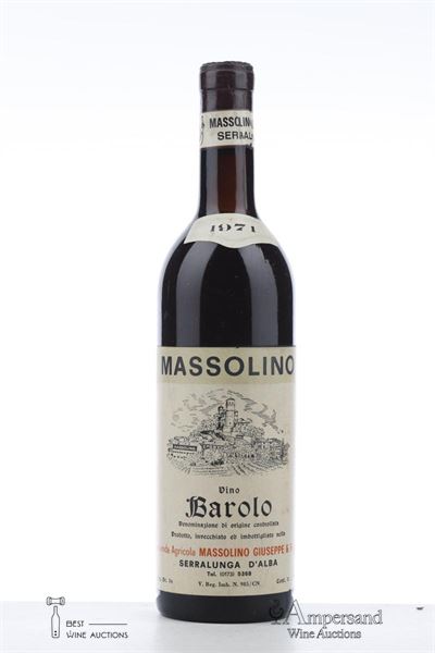 BAROLO 1971 - Massolino Giuseppe - 1 Bottle