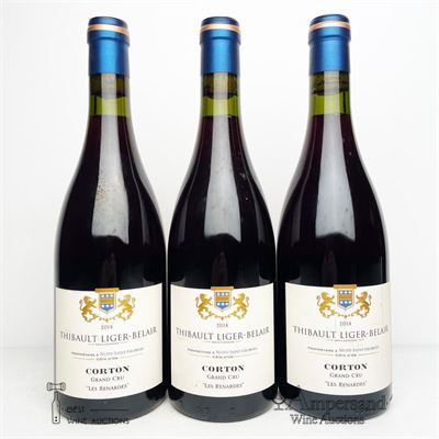 CORTON RENARDES 2014 - Thibault Liger Belair - 3 Bottles