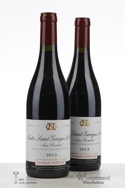 NUITS ST GEORGES AUX BOUDOTS 2013 - Georges Noellat - 2 Bottles
