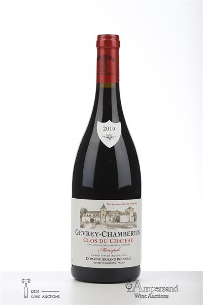 GEVREY CHAMBERTIN CLOS DU CHATEAU 2019 - Armand Rousseau - 1 Bottle