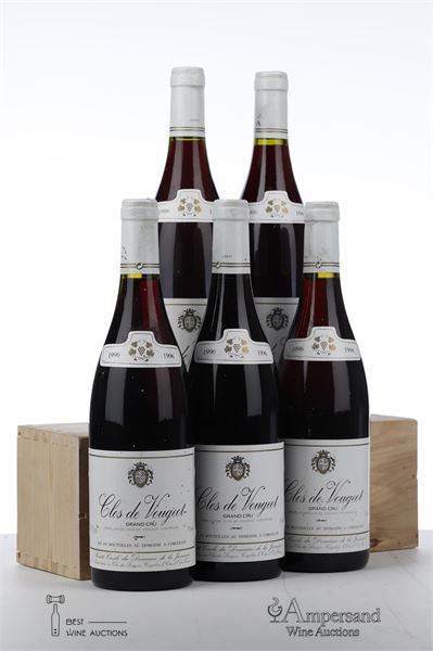 CLOS DE VOUGEOT 1996 - Domaine de la Juviniere - 5 Bottles