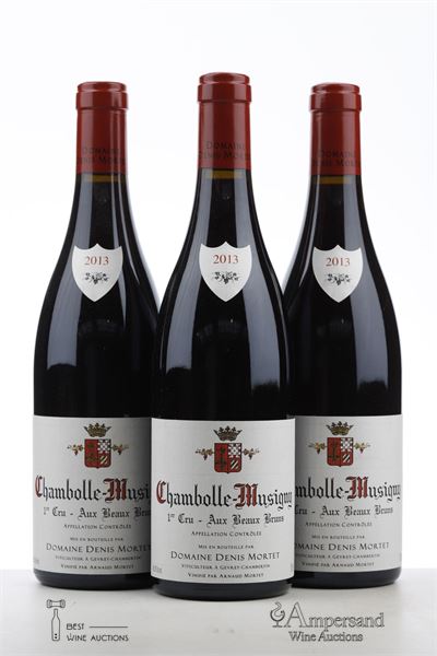 CHAMBOLLE MUSIGNY AUX BEAUX BRUNS 2013 - Denis Mortet - 3 Bottles