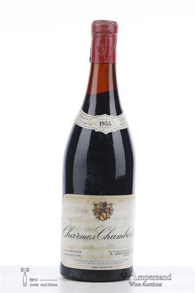 CHARMES CHAMBERTIN 1955 - Grafe Lecocq - 1 Bottle