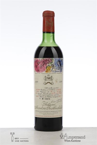 MOUTON ROTHSCHILD 1970 - Mc - 1 Bottle