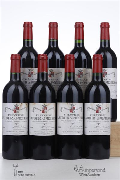 LATOUR A POMEROL 1999 - Mc - 8 Bottles