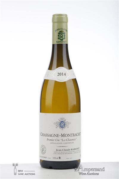 CHASSAGNE MONTRACHET BLANC LES CHAUMEES 2014 - Ramonet - 1 Bottle