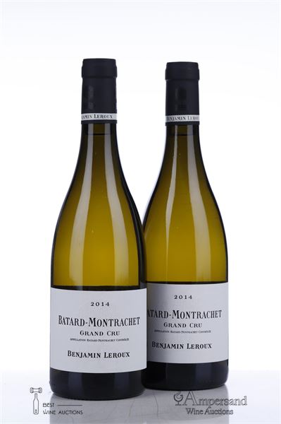 BATARD MONTRACHET 2014 - Benjamin Leroux - 2 Bottles