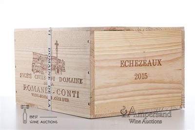 ECHEZEAUX 2015 - Domaine de La Romanee Conti - 6 Bottles - Owc 6