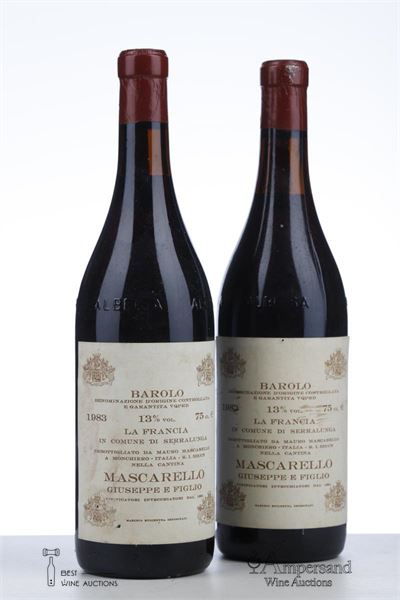 BAROLO LA FRANCIA 1983 - Giuseppe Mascarello - 2 Bottles