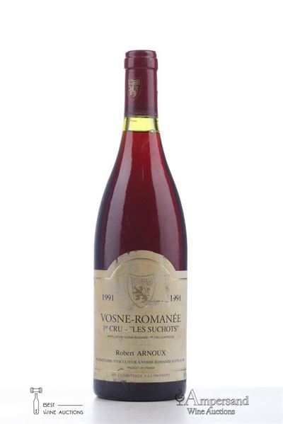 VOSNE ROMANEE LES SUCHOTS 1991 - Robert Arnoux - 1 Bottle