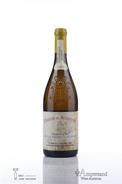 CHATEAUNEUF DU PAPE BLANC BEAUCASTEL ROUSSANNE VIEILLES VIGNES 1997  - 1 Bottle