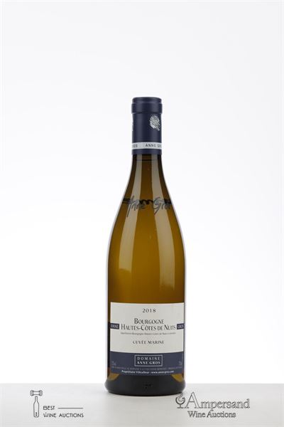 BOURGOGNE HAUTES COTES DE NUITS BLANC CUVEE MARINE 2018 - Anne Gros - 1 Bottle