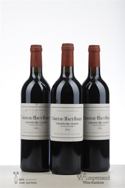 HAUT BAILLY 2003 - Mc - 3 Bottles
