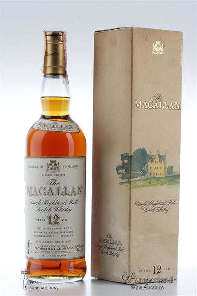MACALLAN 12 Y - Giovinetti - Alc 43% - 1 Bottle - Oc 1
