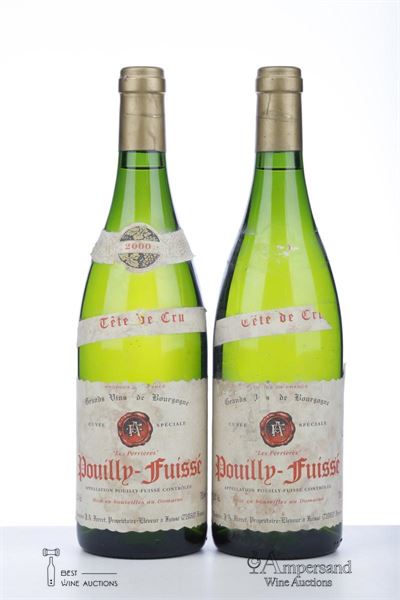 POUILLY FUISSE LES PERRIERES 2000 - J.A. Ferret - 2 Bottles