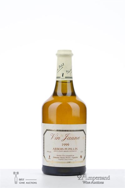 VIN JAUNE D'ARBOIS PUPILLIN 1999 - Desire Petit - 1 x 0,620Ltr
