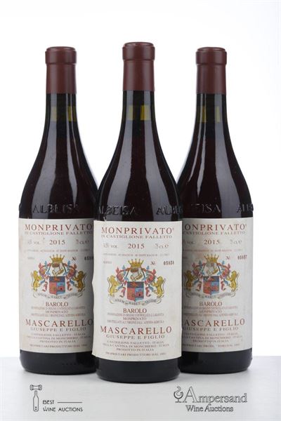 BAROLO MONPRIVATO 2015 - Giuseppe Mascarello - 3 Bottles