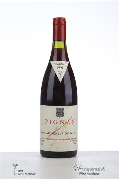 CHATEAUNEUF DU PAPE PIGNAN 1991 - Reynaud - 1 Bottle
