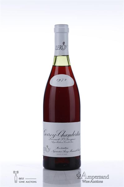 GEVREY CHAMBERTIN LAVAUT ST JACQUES 1972 - Leroy Negociant - 1 Bottle