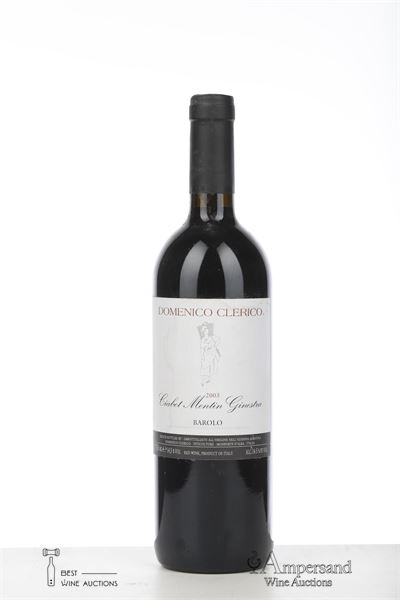 BAROLO CIABOT MENTIN GINESTRA 2003 - Domenico Clerico - 1 Bottle