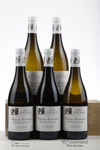 PULIGNY MONTRACHET CHAMP CANET 2014 - Jean Marc Boillot - 5 Bottles