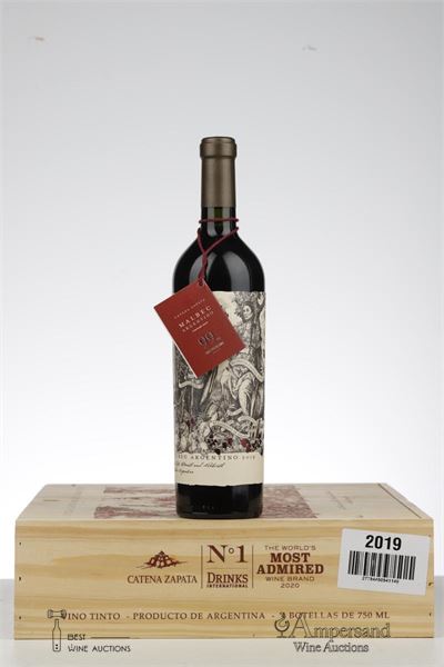 MALBEC ARGENTINO 2019 - Catena Zapata - 4 Bottles - Owc 4