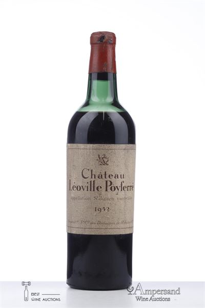 LEOVILLE POYFERRE 1952 - Societe Civile des Domaines de St Julien - 1 Bottle