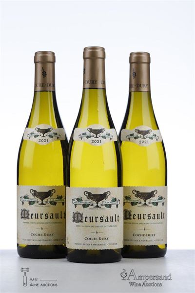 MEURSAULT 2021 - Coche Dury - 3 Bottles