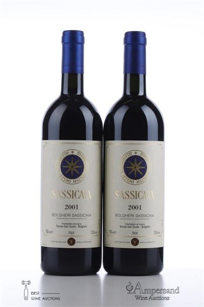 SASSICAIA 2001 - Tenuta San Guido - 2 Bottles