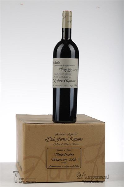 VALPOLICELLA SUPERIORE VIGNETO MONTE LODOLETTA 2003 - Dal Forno Romano - 6 Bottles - Oc 6