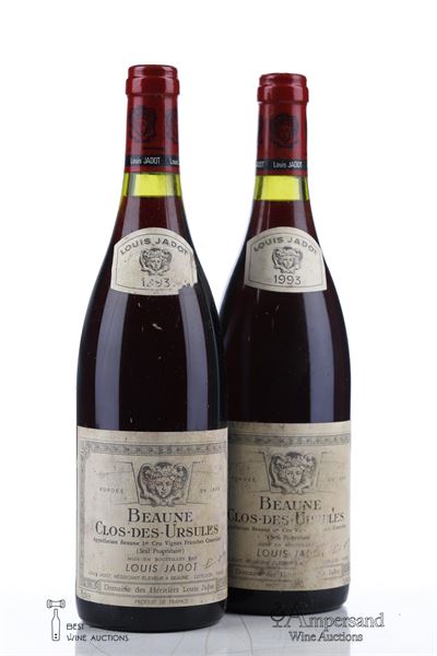 BEAUNE CLOS DES URSULES 1993 - Louis Jadot - 2 Bottles