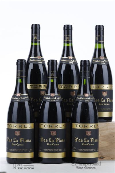 MAS LA PLANA GRAN CORONAS 1993 - Torres - 6 Bottles