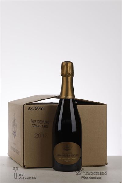 LARMANDIER BERNIER VIEILLES VIGNES DU LEVANT GRAND CRU EXTRA BRUT 2012 - Larmandier Bernier - 6 Bottles - Oc 6