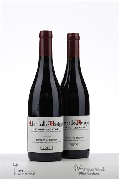 CHAMBOLLE MUSIGNY LES CRAS 2015 - Georges Roumier - 2 Bottles